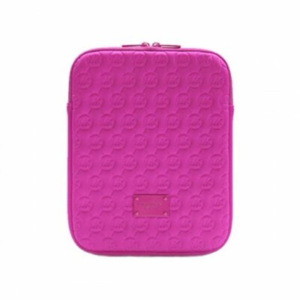 Michael Kors Pink Quilted Tablet Sleeve